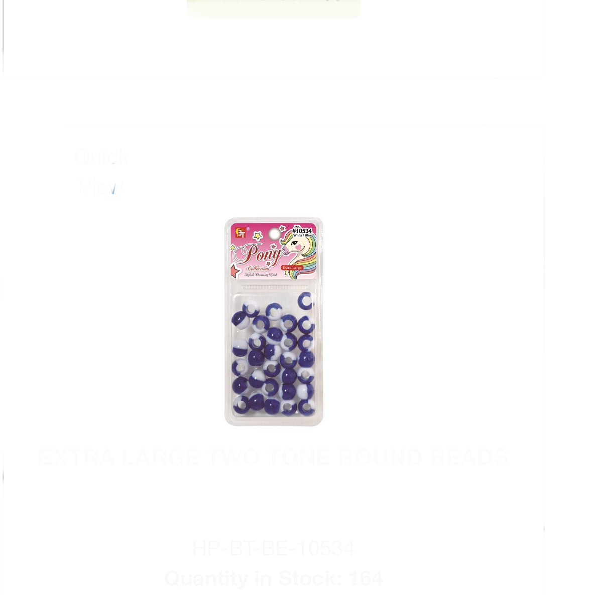 Pony Beads Swirl Colors