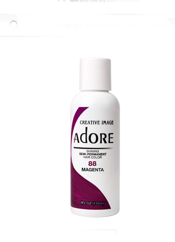 Adore Hair Dye 4oz