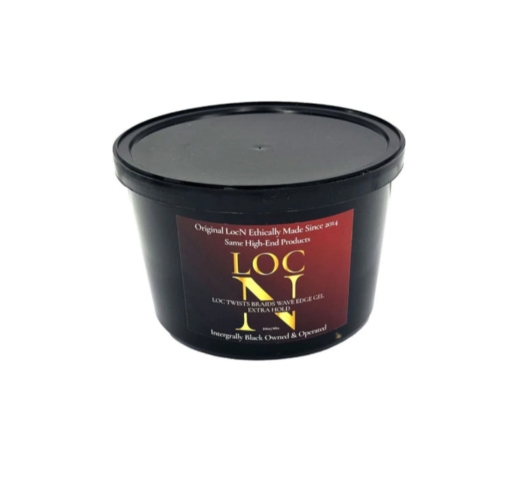Loc N Loc Twists Braids Wave Edge Gel Extra Hold l 64 oz