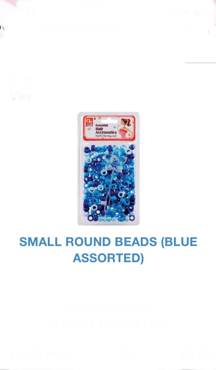 Small Round Beads