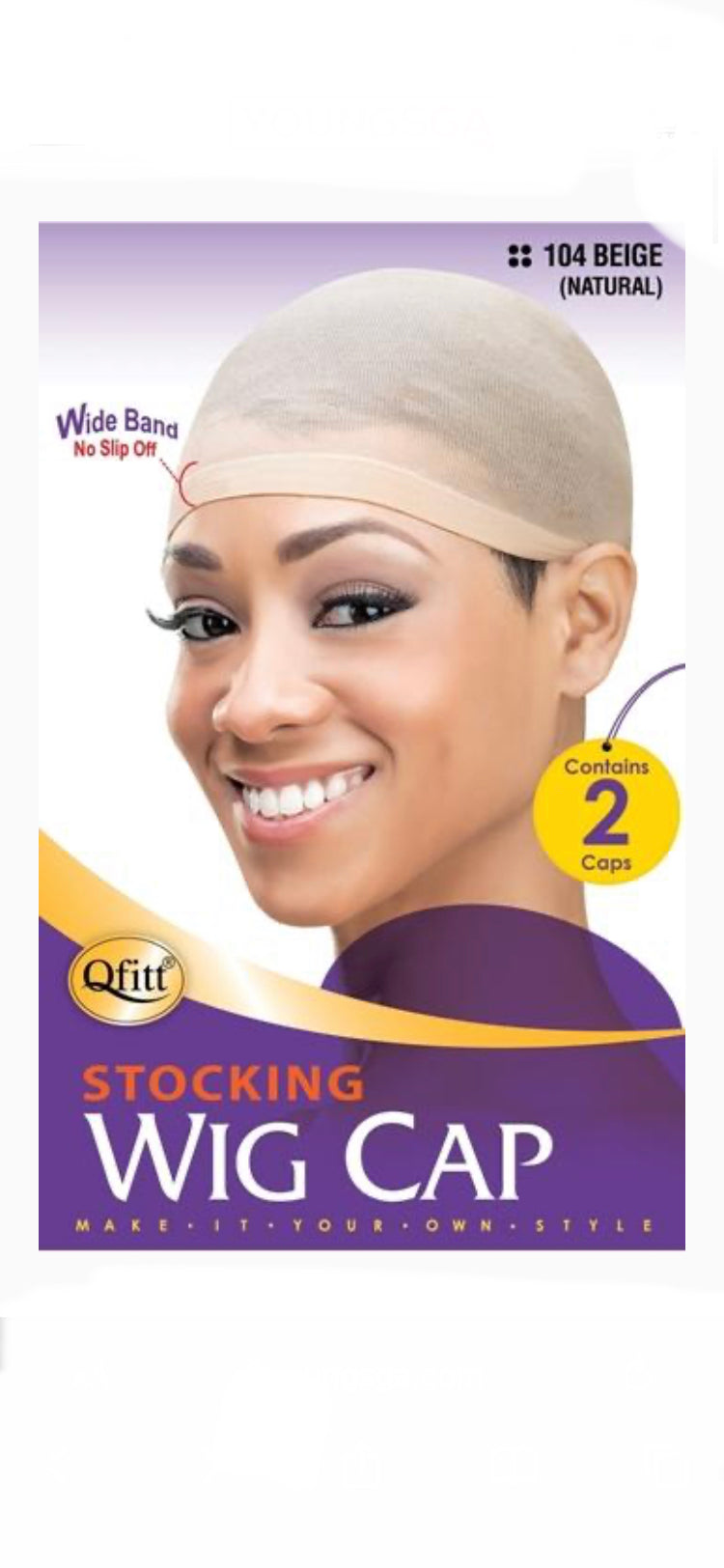Stocking Wig Cap/ Natural