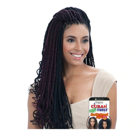 Freetress Equal Cuban Twist Braid Crochet