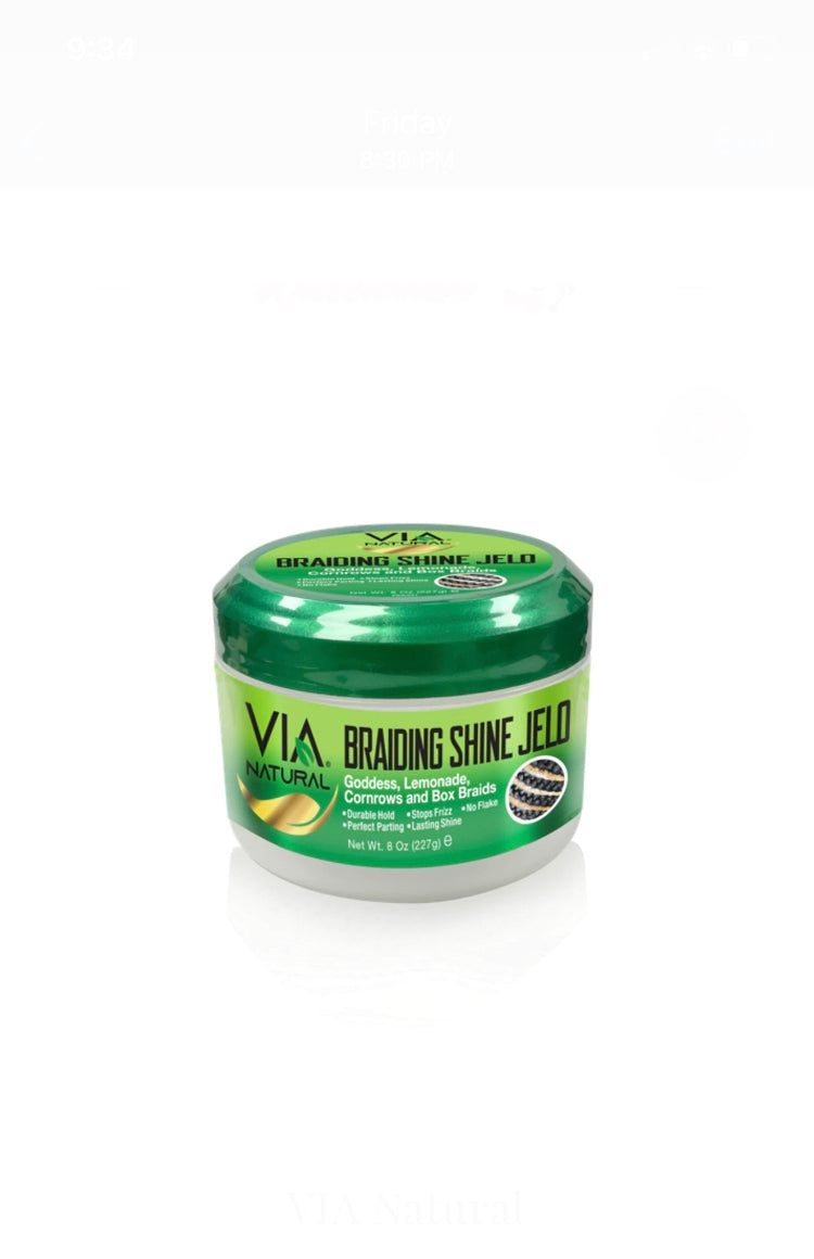 Via Natural Braiding Shine Jelo
