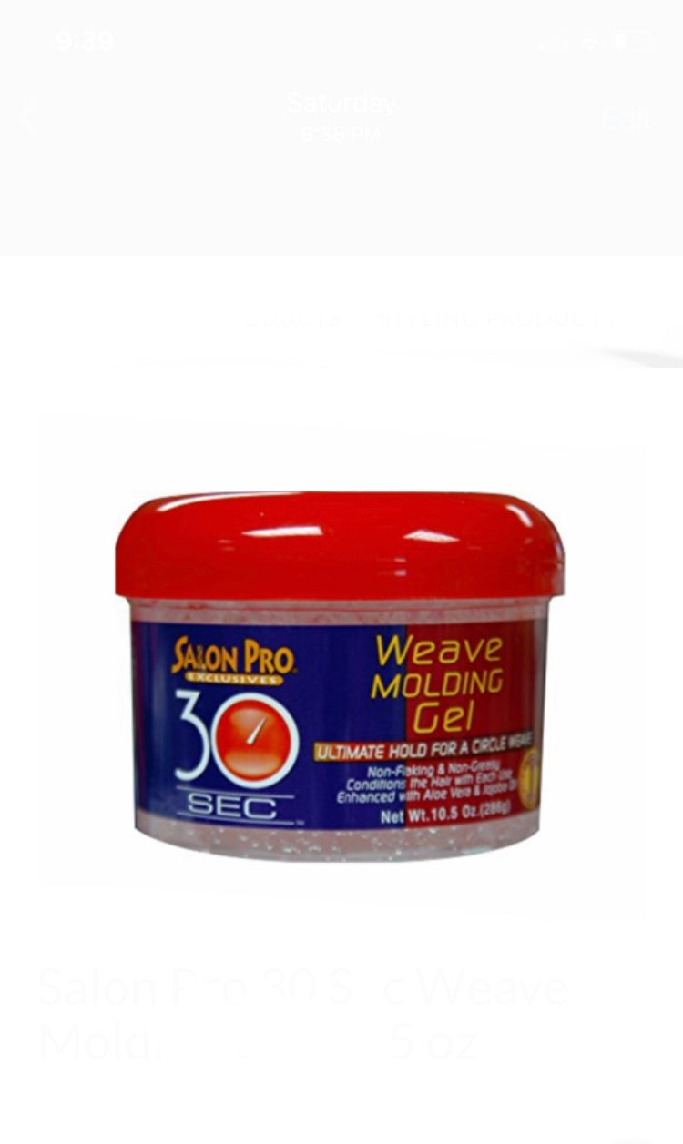 Salon Pro 30 Sec Weave Molding Gel