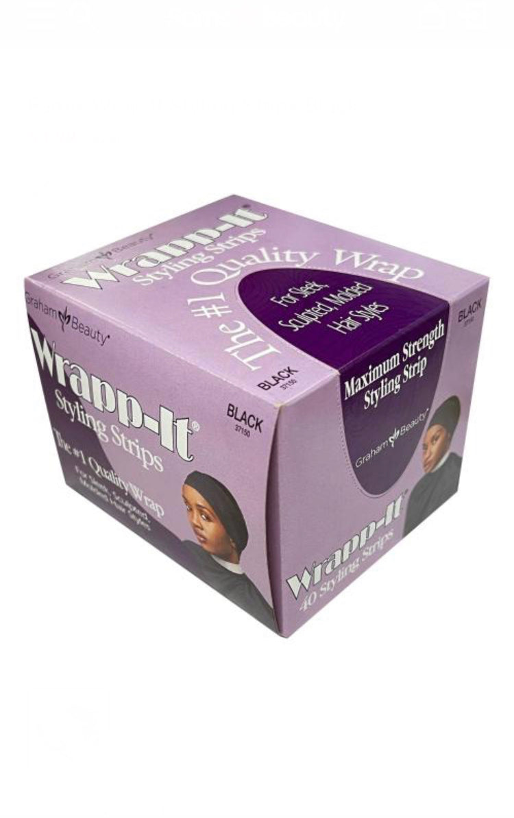 Wrap-It Styling Strips 40 Black