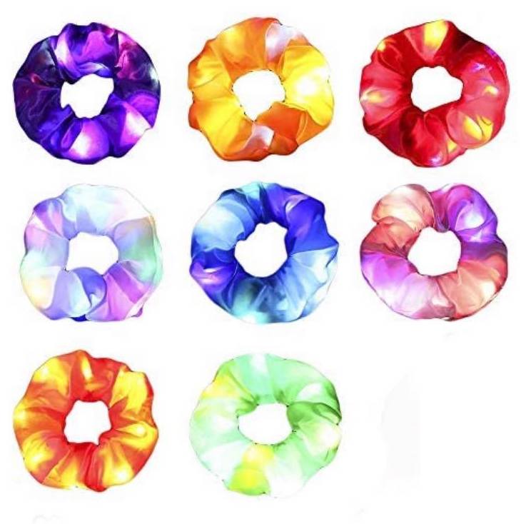 LED Hair Scrunchies