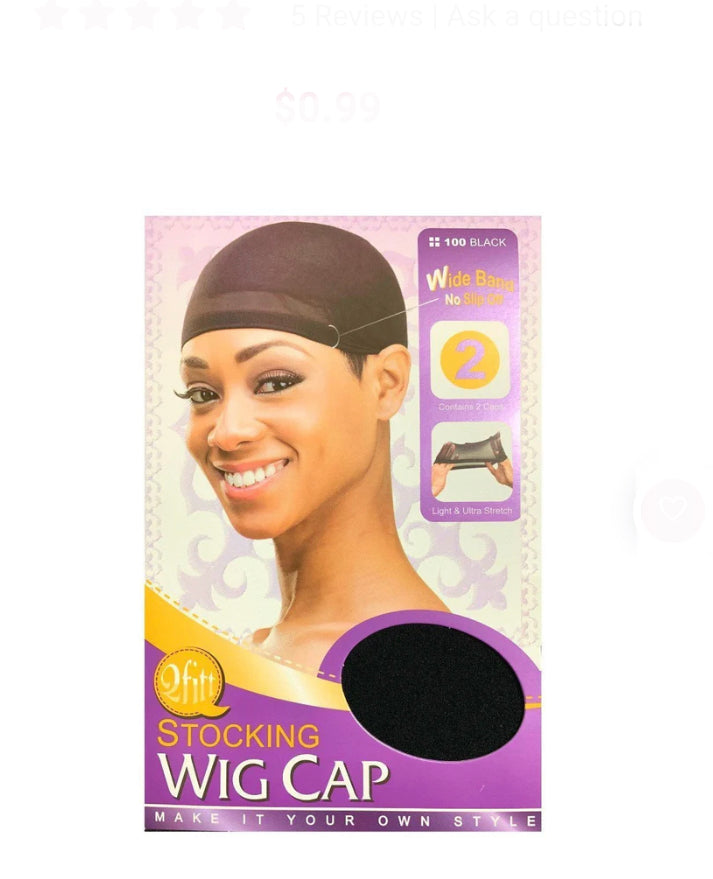 Stocking Wig Cap/ Natural