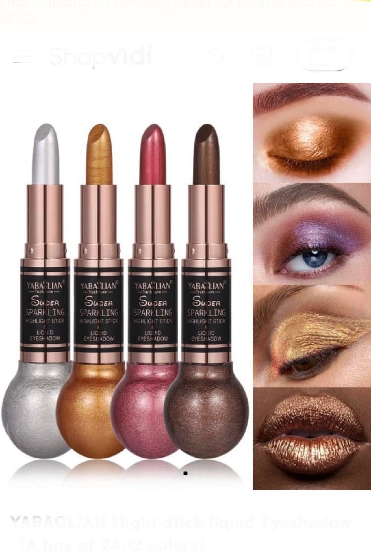 YABAOLIAN Hight Stick liquid Eyeshadow