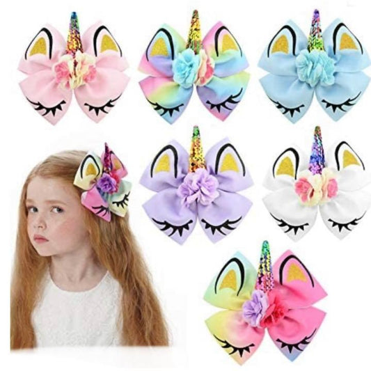 Unicorn Hairbows