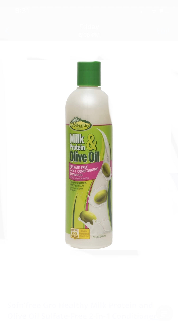 Sofn'free Gro Healthy Milk Protein and Oliver Oil