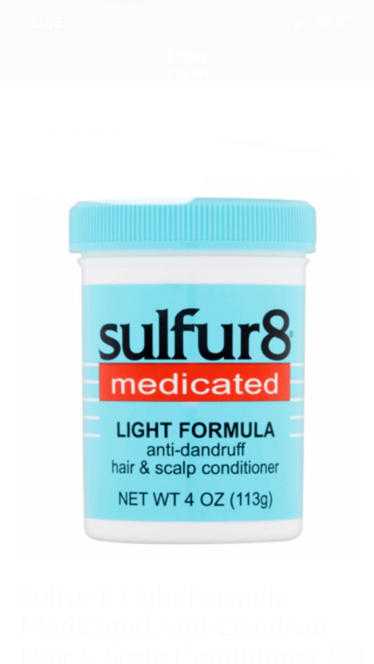 Sulfur 8 formula