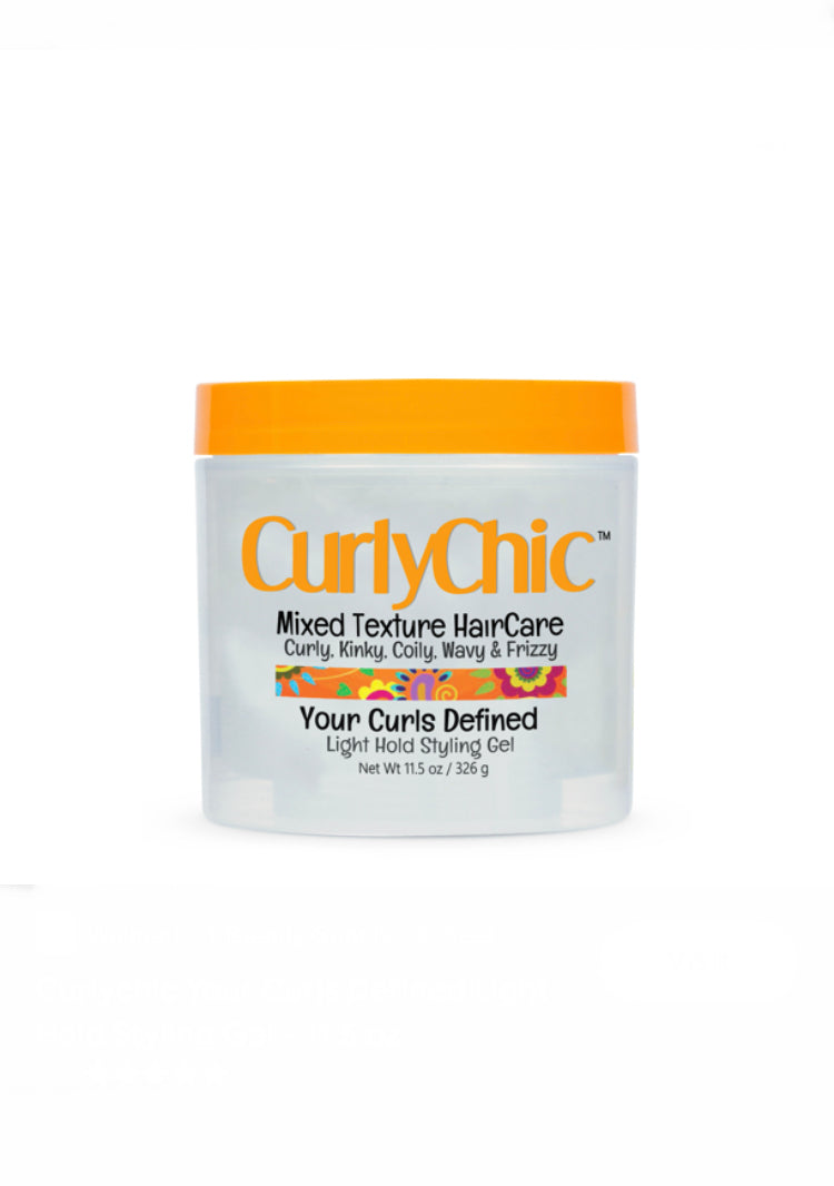 Curly Chic Mixed Texture Your Curls Defined Light Hold Styling Gel 11.5