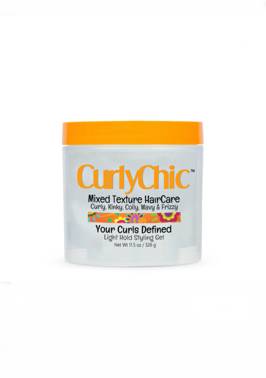 Curly Chic Mixed Texture Your Curls Defined Light Hold Styling Gel 11.5