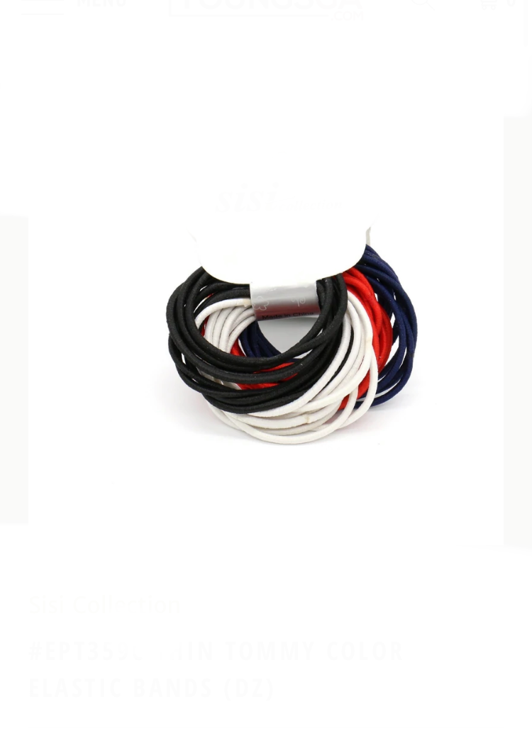 Elastic Thin Tommy Color
